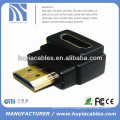 Adaptador hdmi chapado en oro macho a hembra